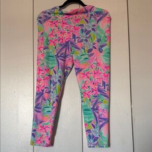 Lilly Pulitzer Colorful Floral Leggings